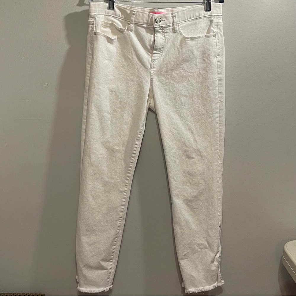 Lilly Pulitzer White Jeans